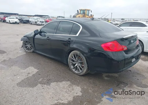 2010 Infiniti G37X z USA, uszkodzony, nr VIN JN1CV6ARXAM454512